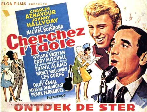 Cherchez l&#039;idole - Belgian Movie Poster
