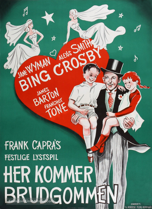 Here Comes the Groom - Danish Movie Poster