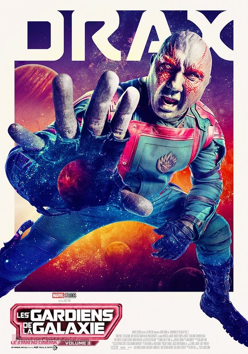 Guardians of the Galaxy Vol. 3 - French Movie Poster