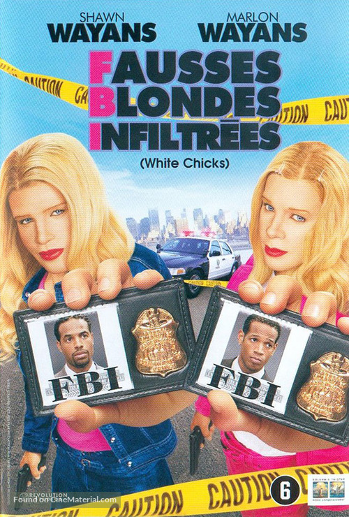 White Chicks - Belgian DVD movie cover