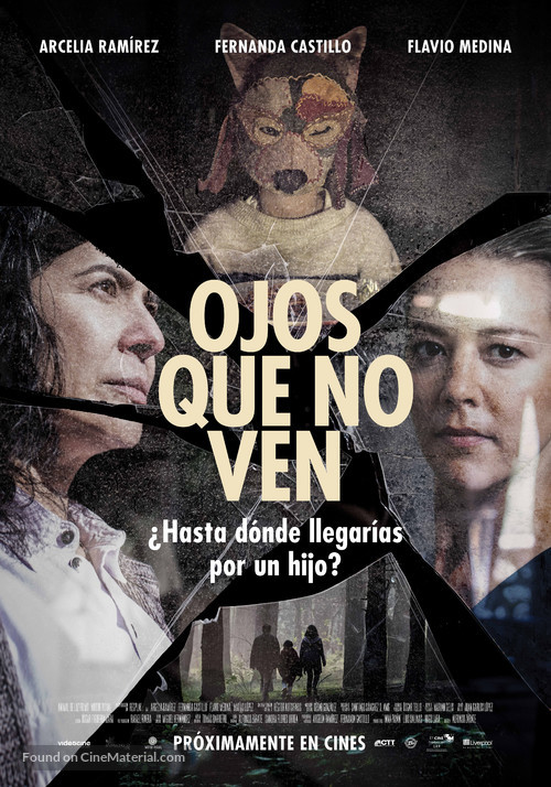 Ojos que no ven - Mexican Movie Poster