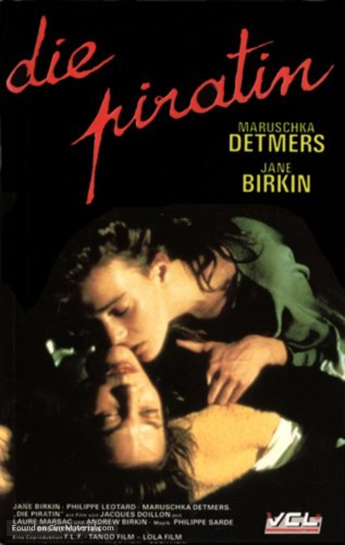 La pirate - German VHS movie cover