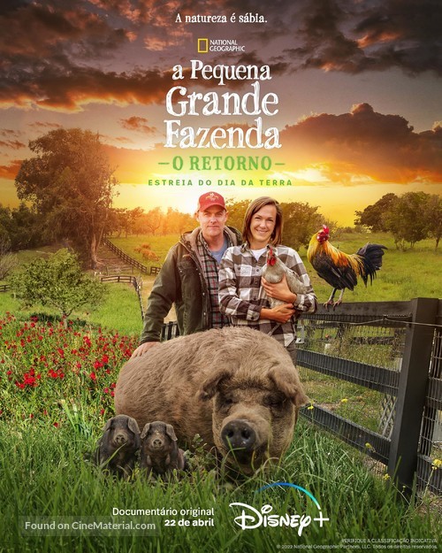 The Biggest Little Farm: The Return - Brazilian Movie Poster