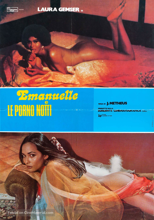 Emanuelle e le porno notti nel mondo n. 2 - Italian Movie Poster