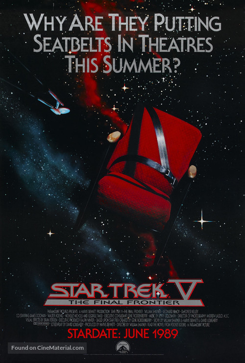 Star Trek: The Final Frontier - Movie Poster