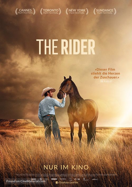 The Rider - German Movie Poster