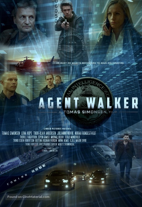 Agent Walker - Norwegian Movie Poster