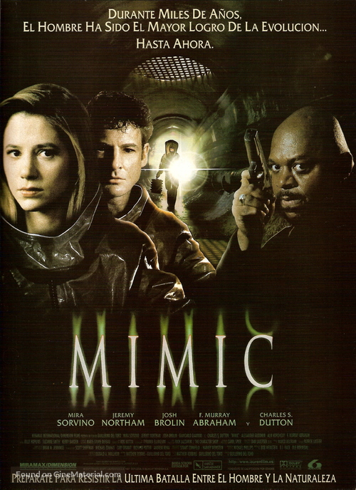 Mimic - Spanish Movie Poster