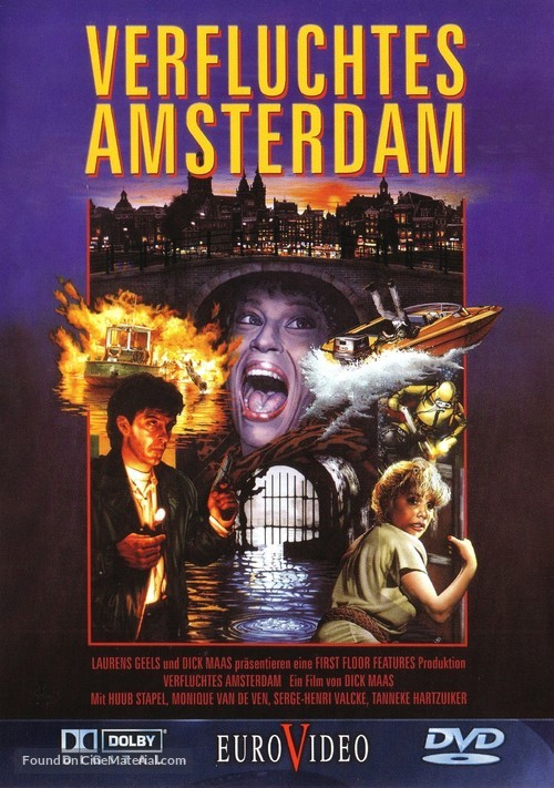 Amsterdamned - German DVD movie cover