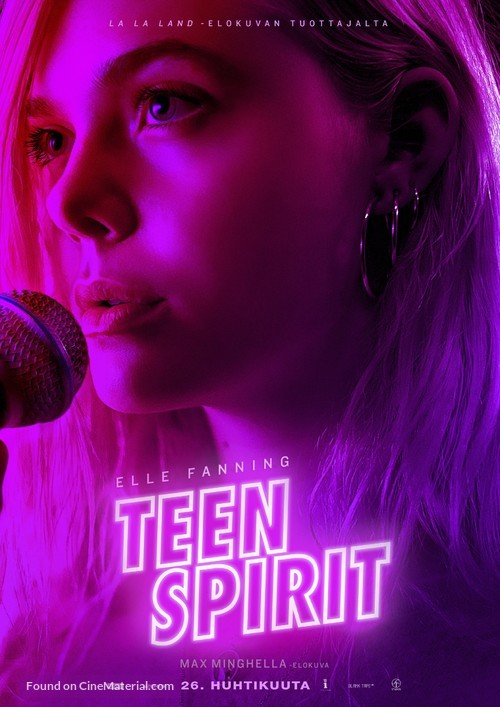 Teen Spirit - Finnish Movie Poster