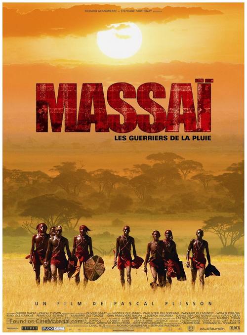 Massai - Les guerriers de la pluie - French poster
