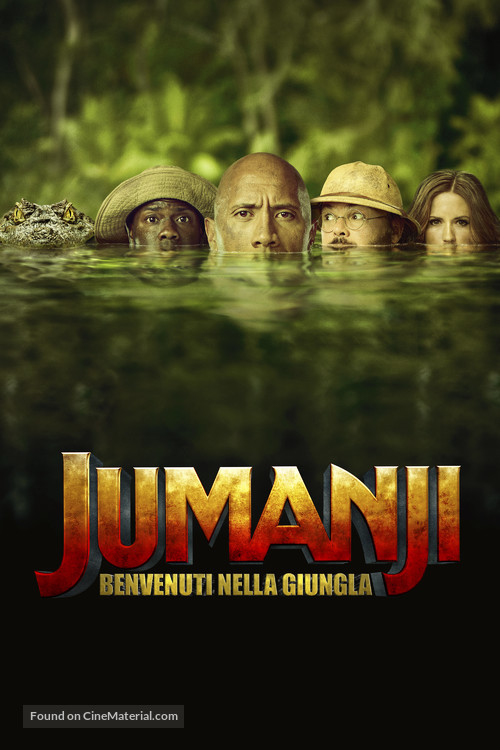Jumanji: Welcome to the Jungle - Italian Movie Cover