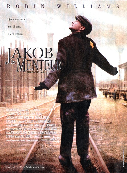 Jakob the Liar - French Movie Poster