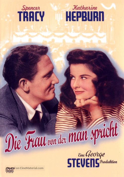 Woman of the Year - German DVD movie cover