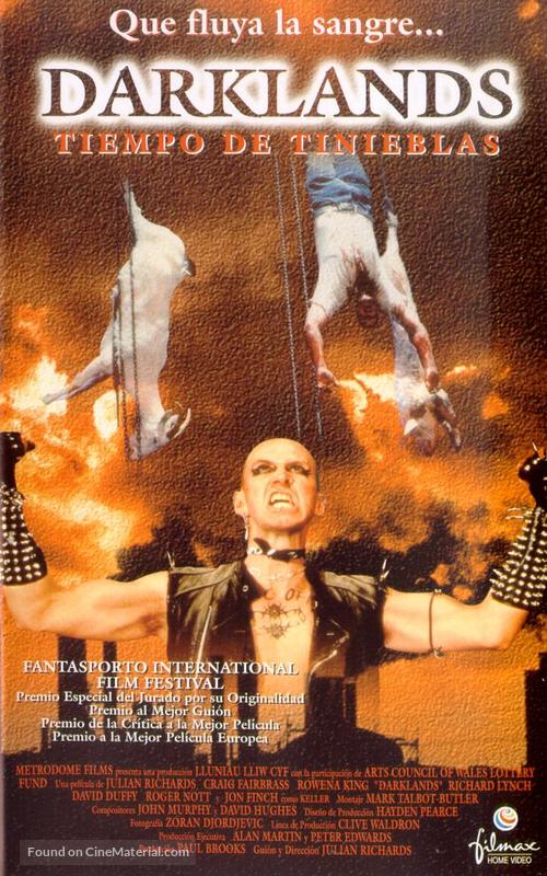 Darklands - Spanish VHS movie cover