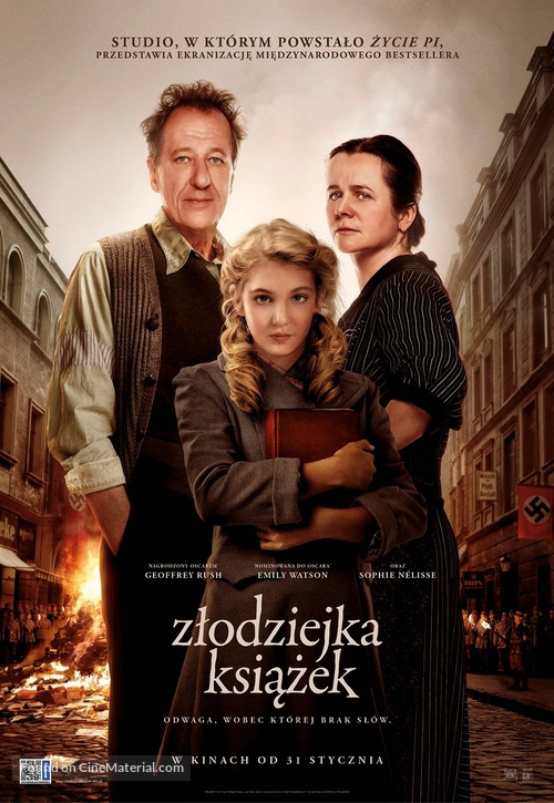 The Book Thief - Polish Movie Poster