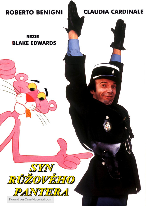 Son of the Pink Panther - Czech DVD movie cover