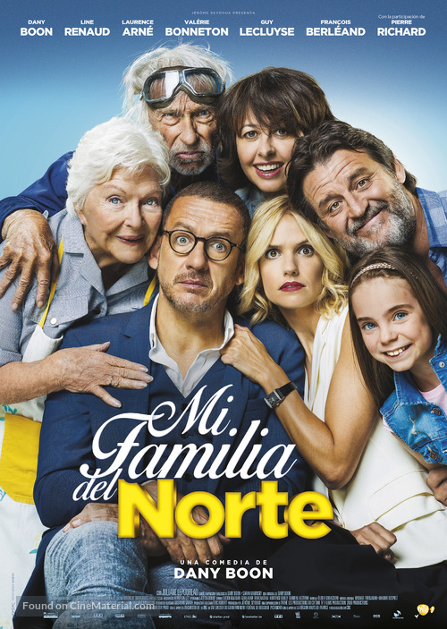 La ch&#039;tite famille - Spanish Movie Poster