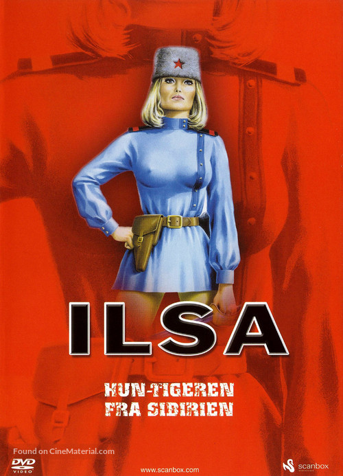 Ilsa the Tigress of Siberia - Danish Movie Cover