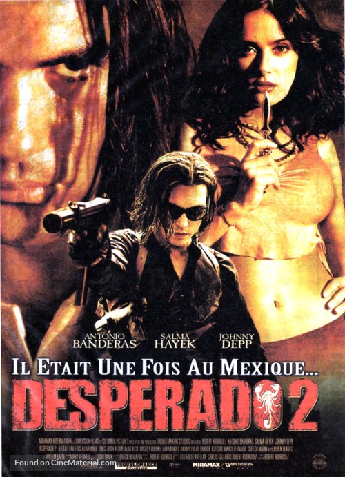 Once Upon A Time In Mexico - French Movie Poster