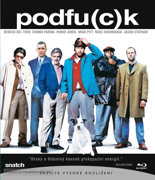 Snatch - Czech Blu-Ray movie cover