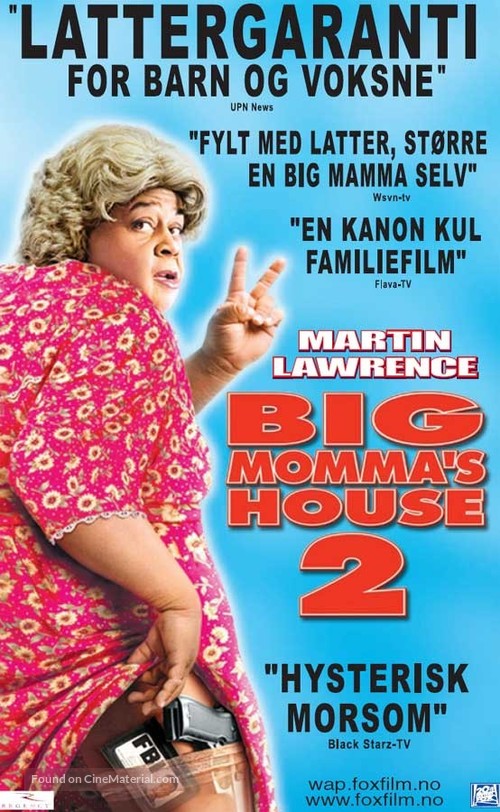 Big Momma&#039;s House 2 - Norwegian Movie Poster