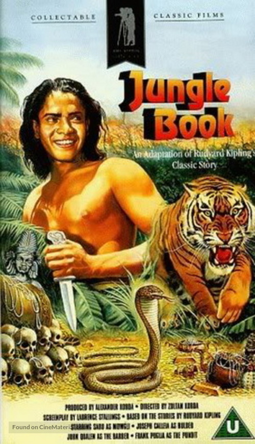 Jungle Book - British Movie Cover