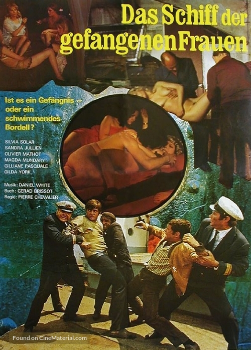 La maison des filles perdues - German Movie Poster