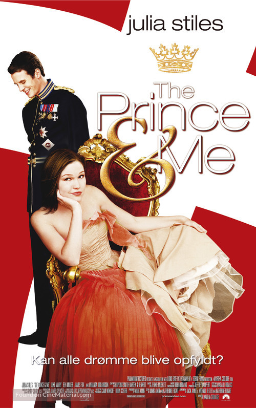 The Prince &amp; Me - Danish Movie Poster