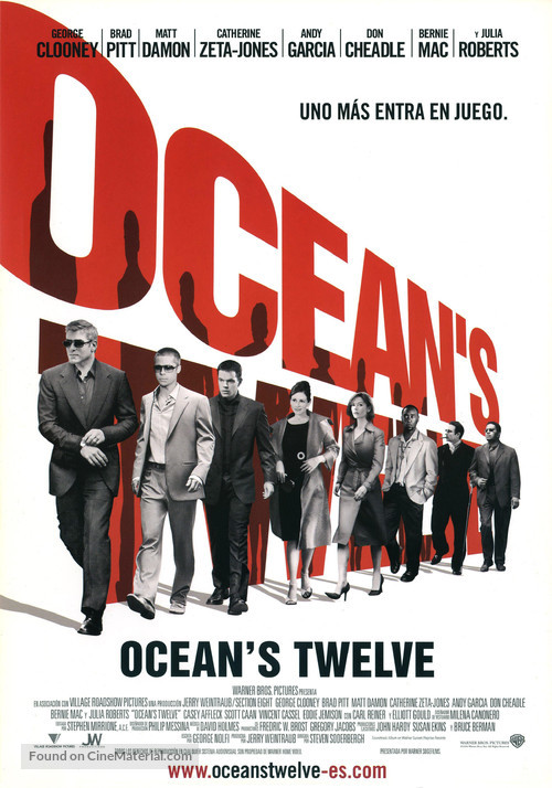 Ocean&#039;s Twelve - Spanish Movie Poster