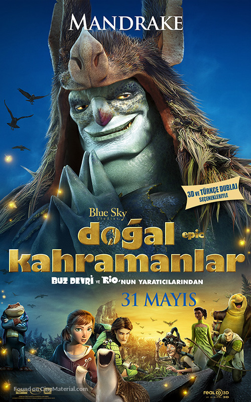 Epic - Turkish Movie Poster