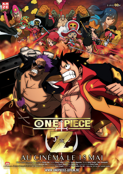 One Piece Film Z - French Movie Poster