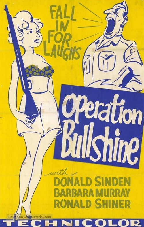 Operation Bullshine - British Movie Poster