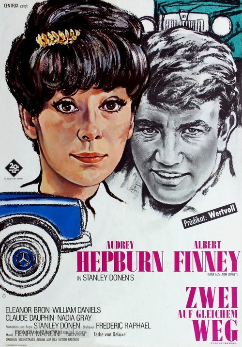 Two for the Road - German Movie Poster