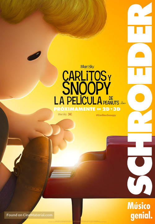 The Peanuts Movie - Spanish Movie Poster