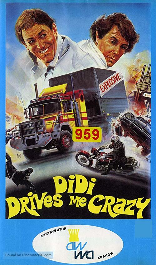 Didi auf vollen Touren - Polish VHS movie cover