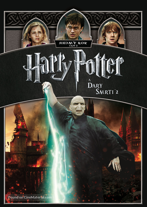 Harry Potter and the Deathly Hallows: Part II - Slovak DVD movie cover