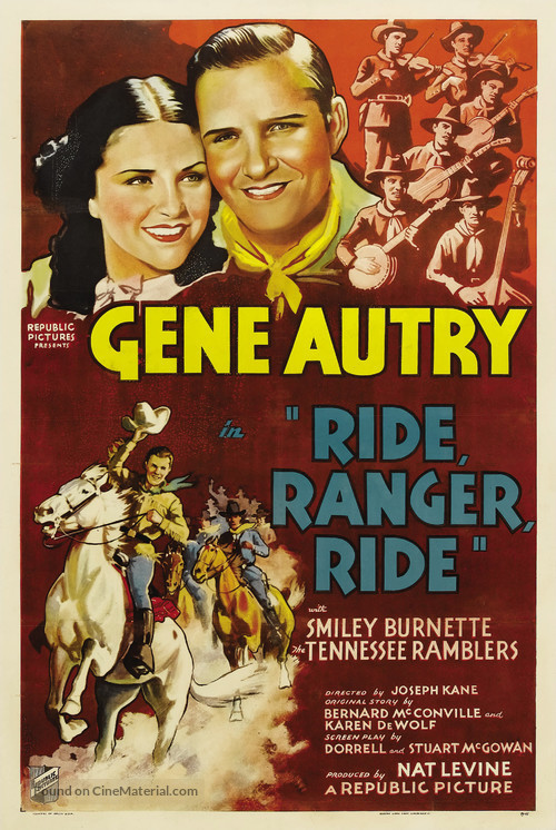 Ride Ranger Ride - Movie Poster
