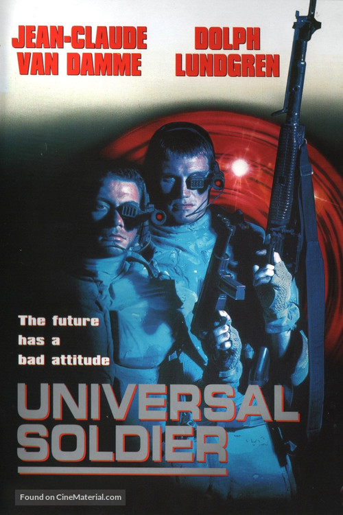 Universal Soldier (1992) dvd movie cover