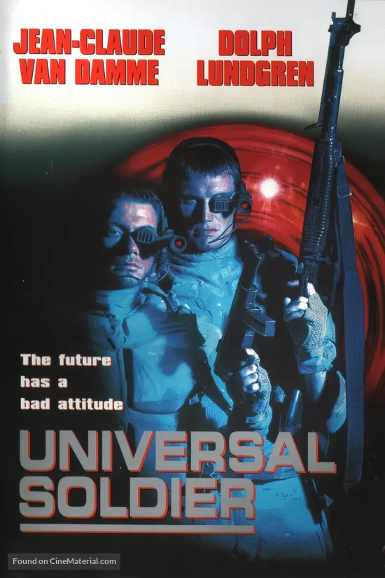 Universal Soldier (1992) dvd movie cover