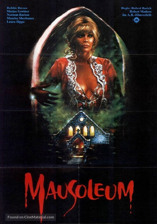 Mausoleum - German Movie Poster