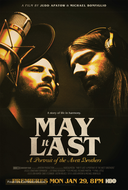 May It Last: A Portrait of the Avett Brothers - Movie Poster