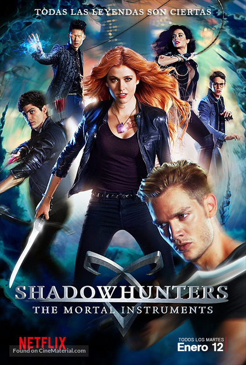 &quot;Shadowhunters&quot; - Argentinian Movie Poster