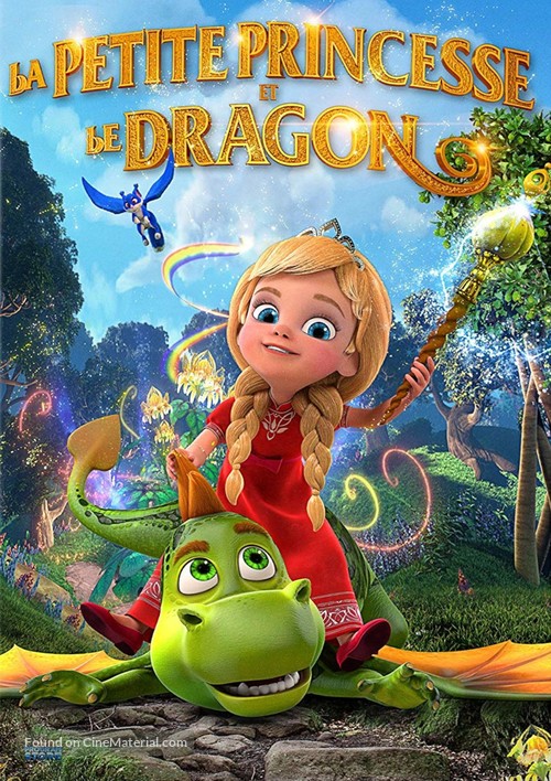 The Princess and the Dragon - French DVD movie cover