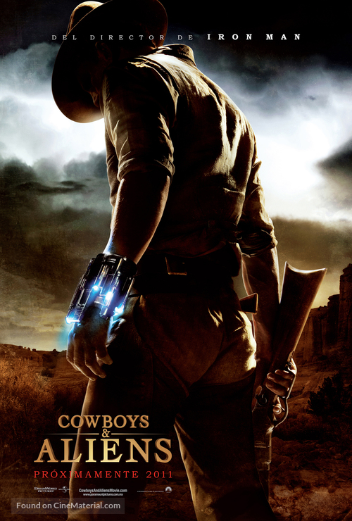 Cowboys &amp; Aliens - Mexican Movie Poster