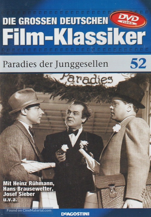 Paradijs der vrijgezellen - German DVD movie cover