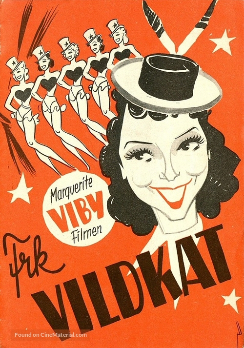 Frk. Vildkat - Danish Movie Poster