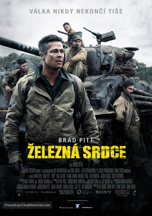 Fury - Czech Movie Poster