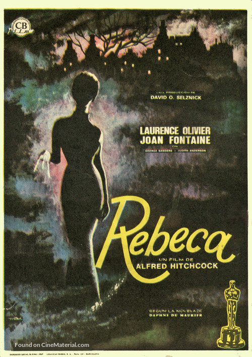 Rebecca - Spanish Movie Poster