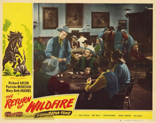 The Return of Wildfire - poster